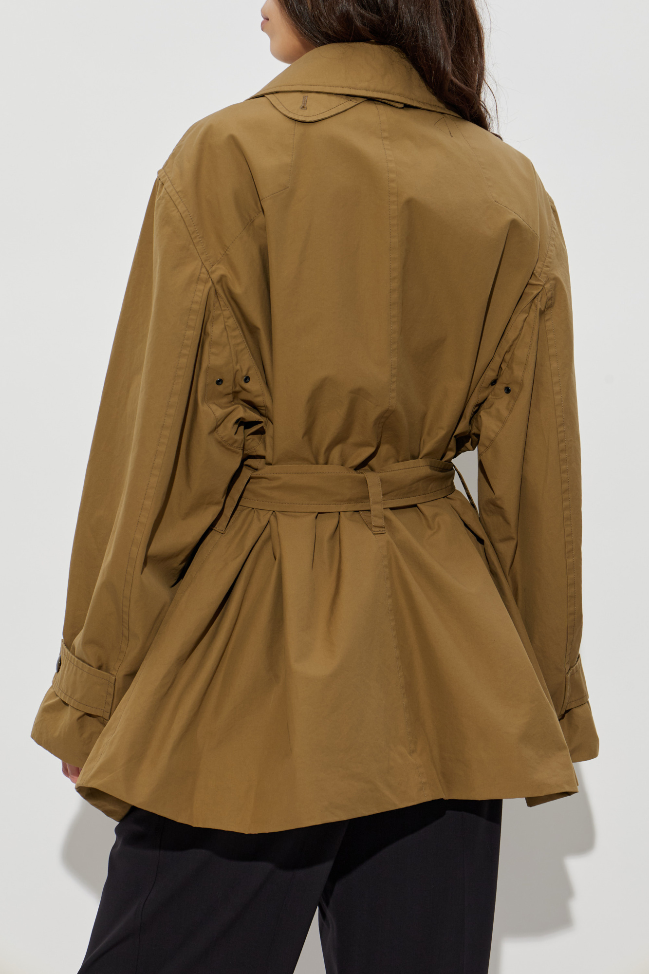 Lemaire Short trench coat with straps | Women's | Vitkac